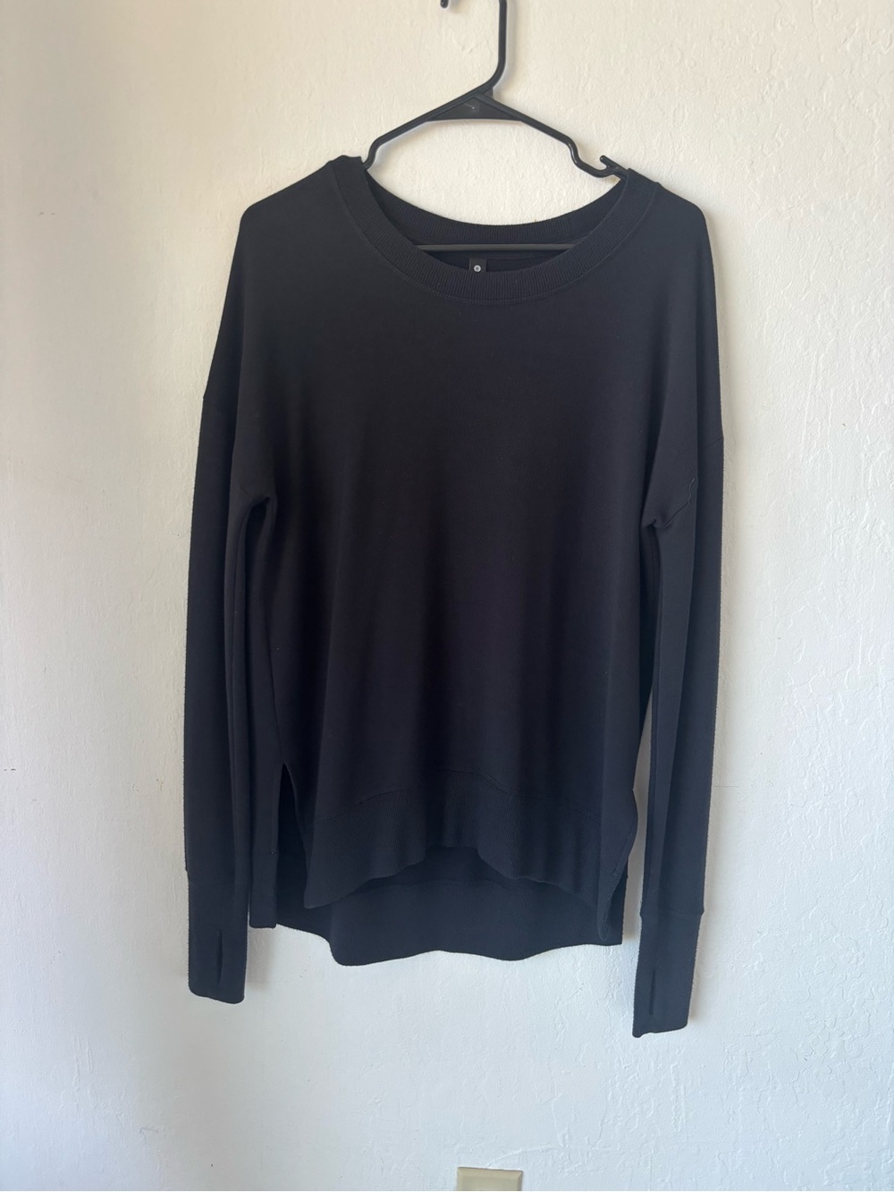 Athleta Black XS Coaster Luxe Recover Sweatshirt